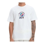 Camiseta Baw Regular Globo - Masculina Off White