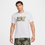 Camiseta Nike Dri-Fit - Masculina BRANCO/VERDE