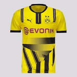 Camisa Puma Borussia Dortmund Cup 2025 - Masculina AMARELO