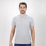 Camisa Polo Colcci Cotton Delicate Cinza - Masculina CINZA