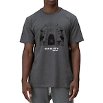 Camiseta Oakley Bunker - Masculina CINZA ESCURO