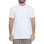 Camisa Polo Quiksilver Embroidery Piquet - Masculina BRANCO