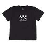 Camiseta Quiksilver Quik Checker Plus Size - Masculina PRETO