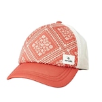 Boné Aba Curva Rip Curl Mixed Trucker - Snapback - Adulto LARANJA