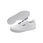 Tênis Puma Carina Bold Bdp Feminino BRANCO/OURO