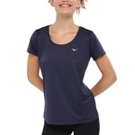 Camiseta Mizuno Nirvana - Feminina AZUL ESCURO