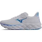 Tênis Mizuno Wave Sky 8 Wide 2D - Feminino BRANCO