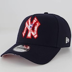 Boné Aba Curva New Era Mlb New York Yankees World 940 - Snapback - Adulto AZUL ESCURO