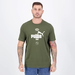 Camiseta Puma Graphic Masculina VERDE