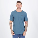 Camiseta Puma Small Logo Masculina AZUL