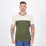 Camiseta Puma Ess+ Block Masculina VERDE