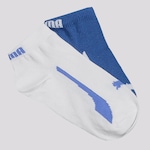 Kit Meias Puma Sapatilha 2 Pares Infantil AZUL