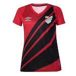 Camisa do Athletico Paranaense Umbro I 2024/25 - Feminina VERMELHO