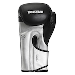 Kit Luva de Boxe e Muay Thai Elite Pretorian PRETO/PRATA