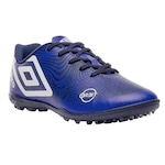 Chuteira Society Umbro Orbit Jr Infantil AZUL