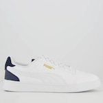 Tênis Puma Shuffle Branco e Dourado BRANCO