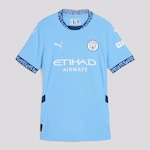 Camisa Manchester City Home 2025 Puma - Feminina AZUL