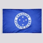 Bandeira do Cruzeiro Dupla Face AZUL