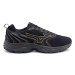 Tênis Mizuno Jet 7 - Masculino PRETO/OURO