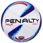 Bola Futsal Penalty Max 100 BRANCO/AZUL