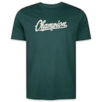 Camiseta Manga Curta Champion Signature Vintage Silk - Masculina VERDE ESCURO