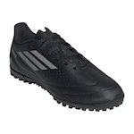 Chuteira Society adidas Deportivo III - Infantil PRETO