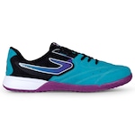 Chuteira de Futsal Topper Legend II - Adulto Azul/Roxo