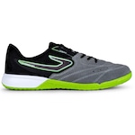 Chuteira de Futsal Topper Legend II - Adulto CINZA/VERDE