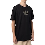 Camiseta Mcd Fogo Sm25 - Masculina PRETO