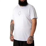 Camiseta Mcd Oversized Caveira Rosas Sm25 - Masculina BRANCO