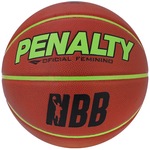 Bola de Basquete Penalty Crossover 6.9 Xxiv Marrom/Verde