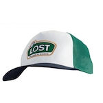 Boné Aba Curva Lost Trucker Get Lost - Snapback - Adulto BRANCO