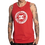 Camiseta Regata Dc Shoes Dc Corpo - Masculina VERMELHO