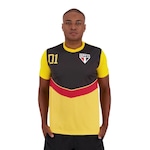 Camisa Kappa São Paulo 01 - Masculina AMARELO