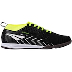 Chuteira Futsal Storm Y-3 Velvet Penalty Adulto PRETO/AMARELO