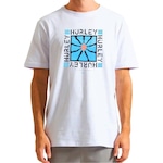 Camiseta Hurley Flower - Masculina BRANCO