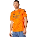 Camisa Real Madrid 2 adidas - Masculina LARANJA