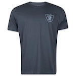 Camiseta New Era Las Vegas Raiders Essentials - Masculina CINZA ESCURO