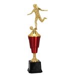 Troféu Vitória Vencedor 502252 Futebol - Feminino 42 Cm VERMELHO