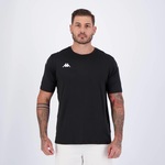 Camiseta Kappa Lawson - Masculina PRETO