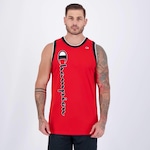 Camiseta Regata Champion Script Street - Masculina VERMELHO