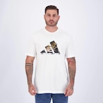 Camiseta adidas Blue Summer Logo - Masculina BRANCO