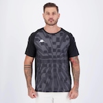 Camiseta Kappa Patchett - Masculina PRETO