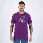 Camiseta Nba Gloss Lakers - Masculina ROXO