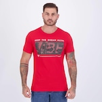 Camiseta Vibe Casual Masculina VERMELHO