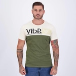 Camiseta Vibe Básica - Masculina BEGE