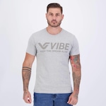 Camiseta Vibe Básica - Masculina CINZA