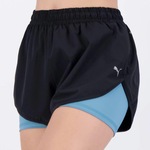 Shorts Puma 2 em 1 - Feminino PRETO