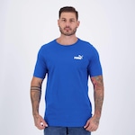 Camiseta Puma Ess Small Logo - Masculina AZUL