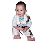 Kimono Jiu Jitsu Baby Koral Infantil BRANCO